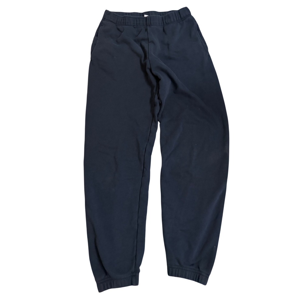 TNA Navy Blue Jogger Sweatpants Womens Size Small Cozy Minimal Athleisure